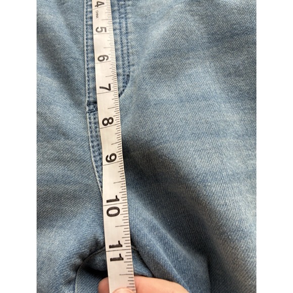 J Jill Pure Jill Wide Leg Pull On Pants Sz M Light Wash minimalist - Picture 7 of 9